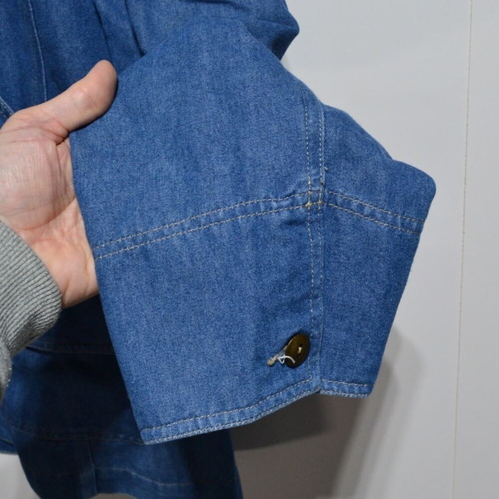 Koret City Blues Vintage Denim Jacket Size 24W - Picture 8 of 11